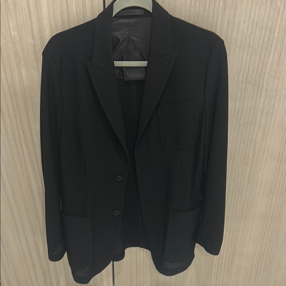 Giorgio Armani Classic Black Blazer